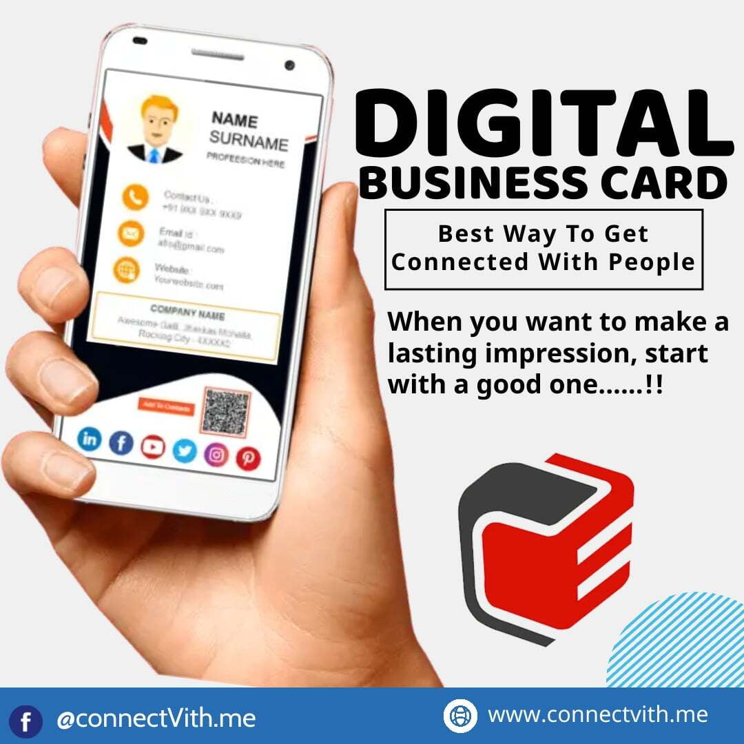 How A Digital Business Card Can Help You Get Ahead ConnectVithMe
